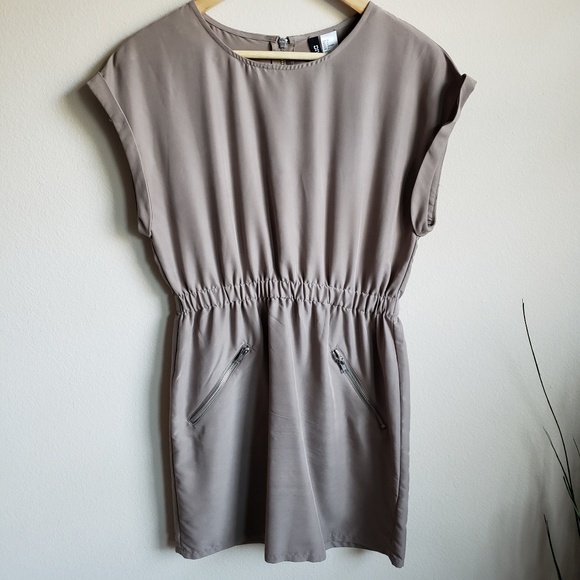 H&M Dresses & Skirts - *2F25* Divided by H&M | Taupe Mini Dress
